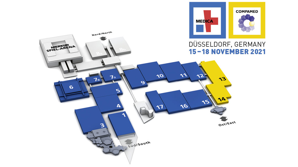 COMPAMED Trade Fair - High tech solutions for medical technology.  Laboratory equipment, components, parts, OEM, filtration, tubing,  packaging, nanotechnology. Düsseldorf -- COMPAMED Trade Fair